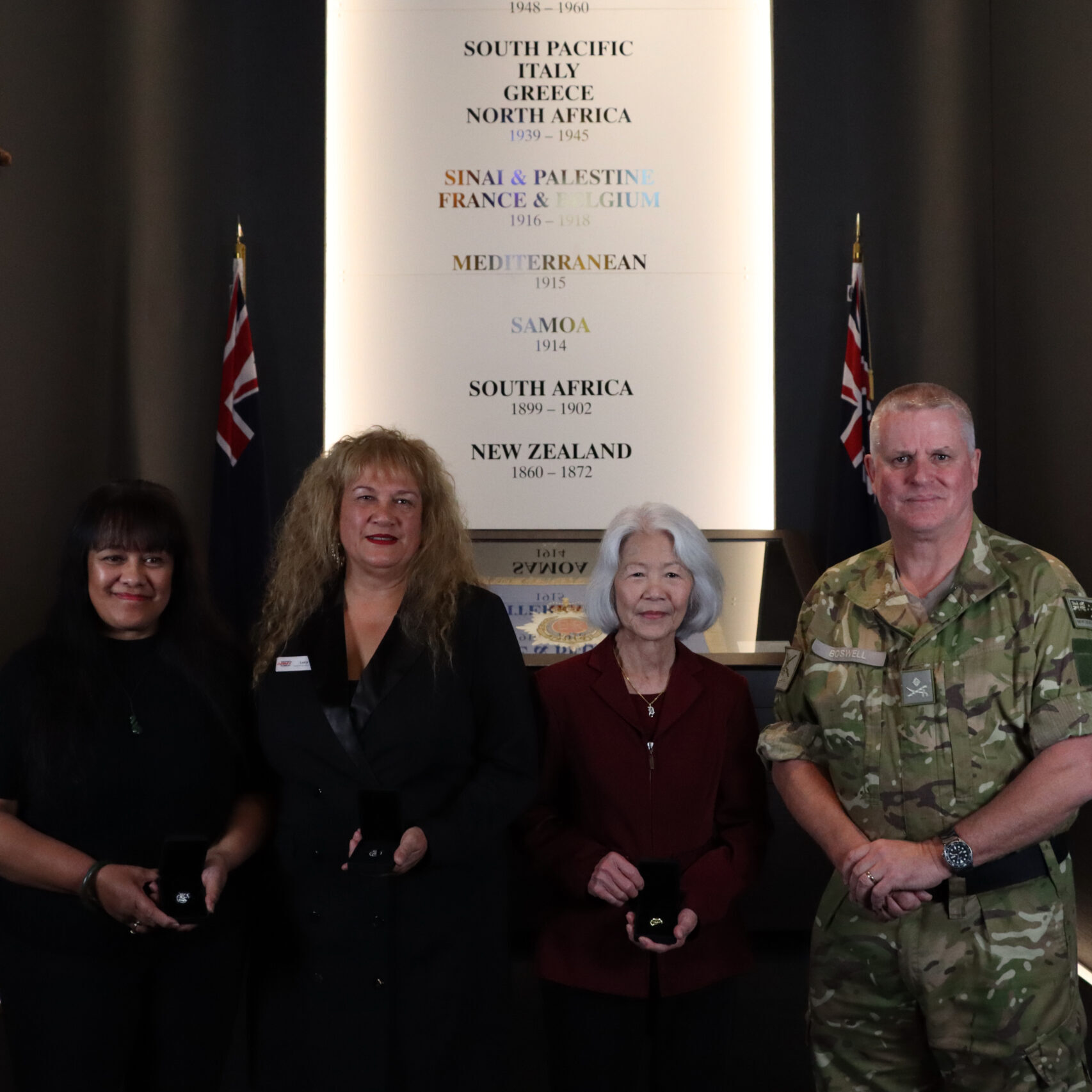 Museum Staff Awarded Civilian Recognition of Service Badge