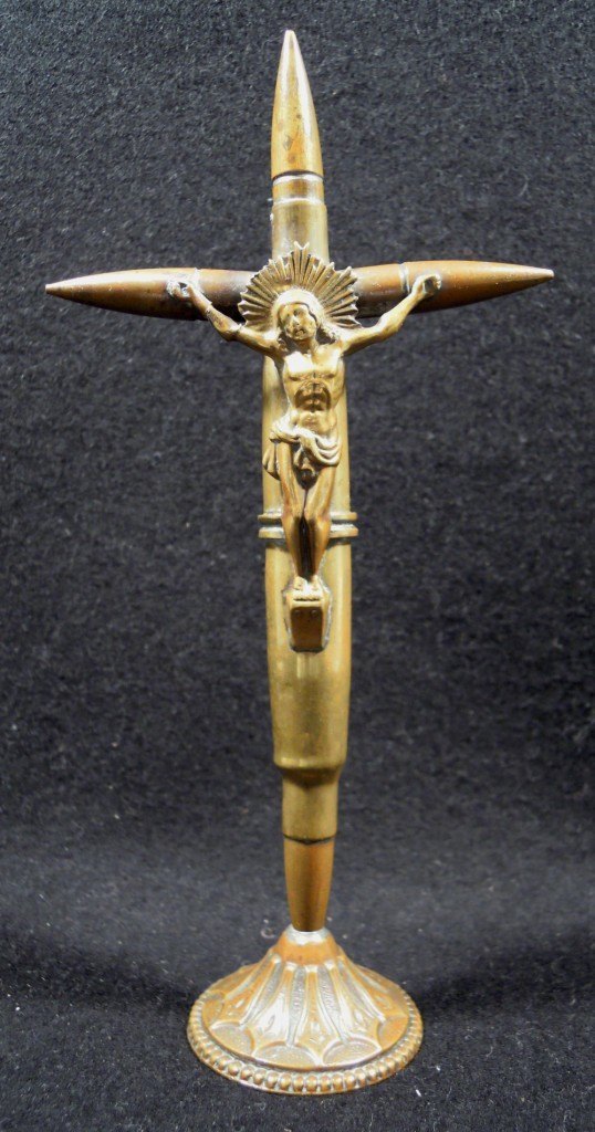1979.3983 Bullet Crucifix, Trench Art, WWI