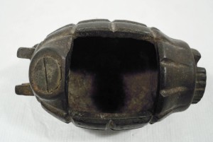 1980.6349 Grenade Ashtray, Trench Art, WWI