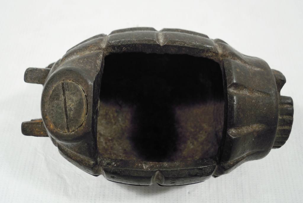 1980.6349 Grenade Ashtray, Trench Art, WWI