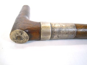 1983.799 Walking Stick, Trench Art, WWI